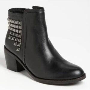 Matisse Studly Black Studded Booties